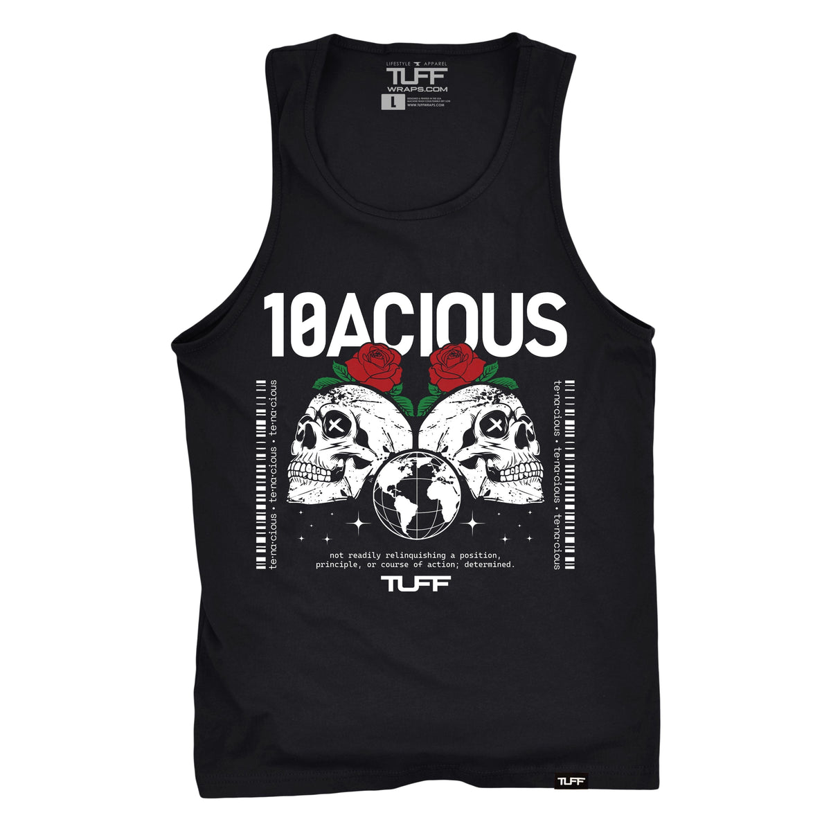 TUFF 10acious Skull Tank TuffWraps.com