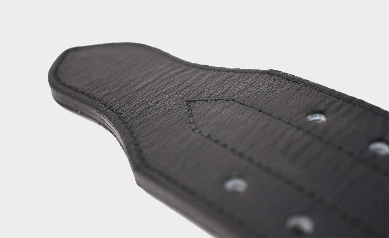 TUFF 10mm Leather Double Prong Weightlifting Belt TuffWraps.com