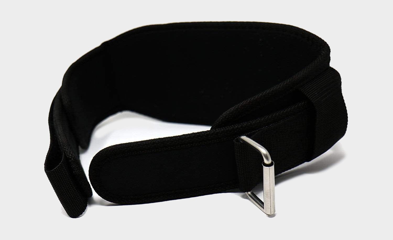TUFF 4.5" Nylon Weightlifting  Belt - All Black TuffWraps.com