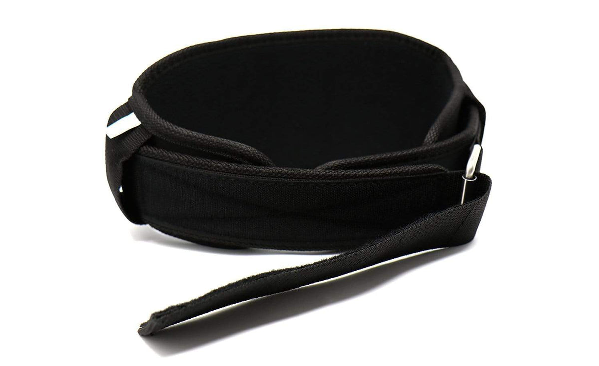 TUFF 4.5&quot; Nylon Weightlifting  Belt - All Black TuffWraps.com