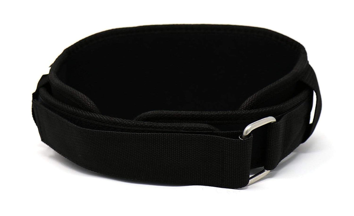 TUFF 4.5&quot; Nylon Weightlifting  Belt - All Black TuffWraps.com