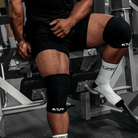 TUFF 7mm Competition Knee Sleeves (All Black) TuffWraps.com