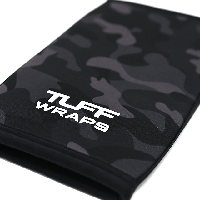 TUFF 7mm Competition Knee Sleeves (Black Camo) TuffWraps.com