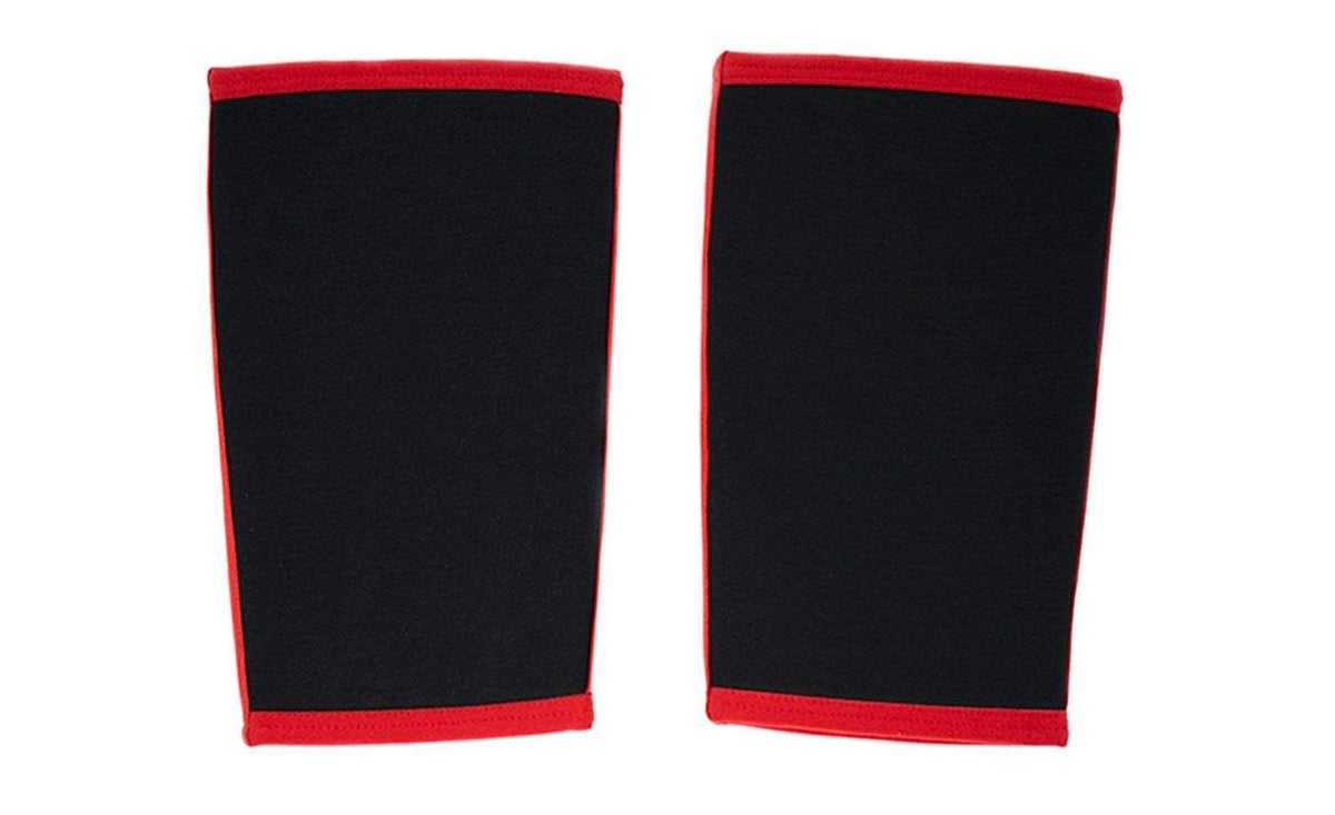 TUFF 7mm Competition Knee Sleeves (Black/Red) TuffWraps.com