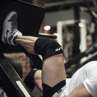 TUFF 7mm X-Training Knee Sleeves (All Black) TuffWraps.com