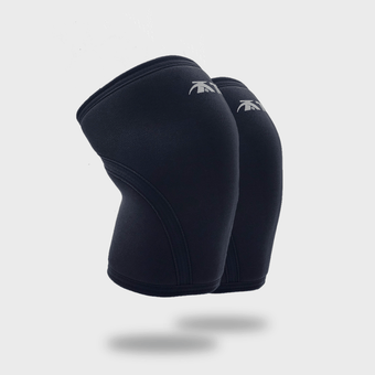 TUFF 7mm X-Training Knee Sleeves (All Black) TuffWraps.com