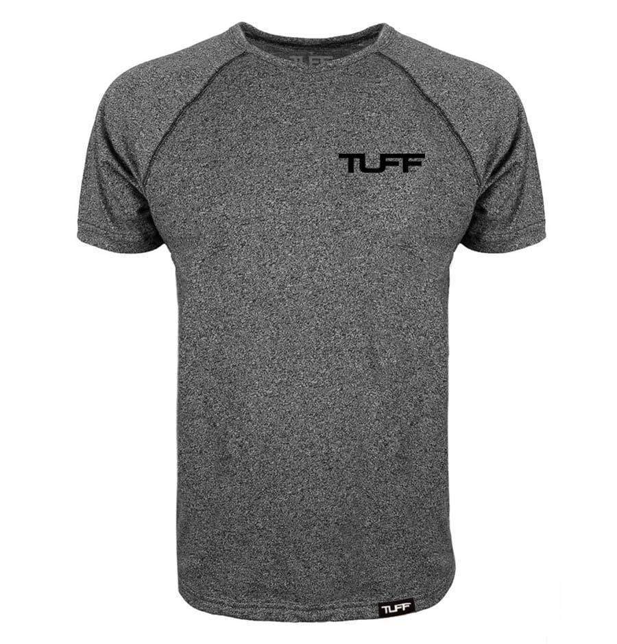 TUFF ACTV Tee S / Heather Black TUFF