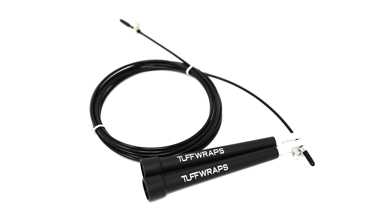 TUFF Adjustable Speed Ropes Black TuffWraps.com