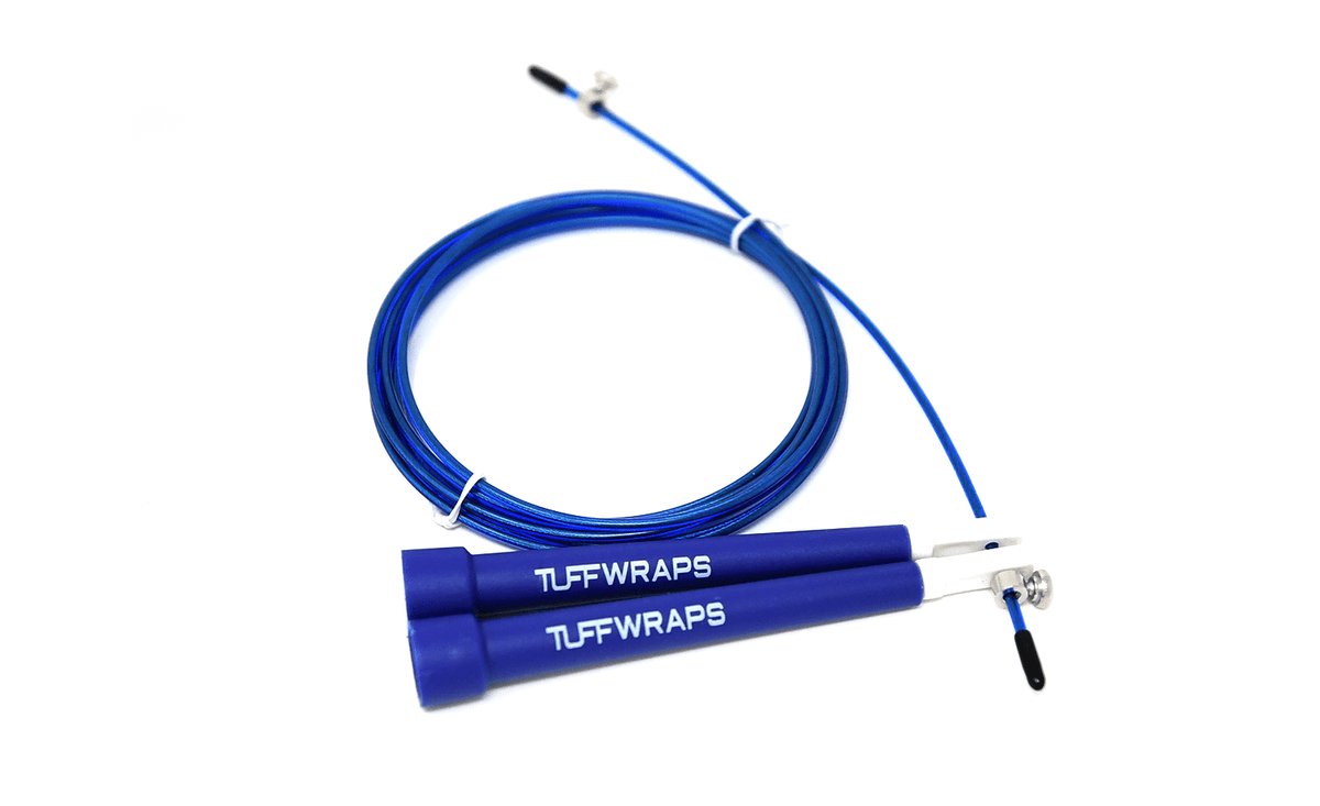 TUFF Adjustable Speed Ropes Blue TuffWraps.com