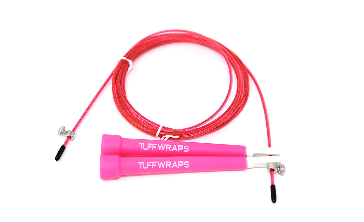 TUFF Adjustable Speed Ropes Pink TuffWraps.com