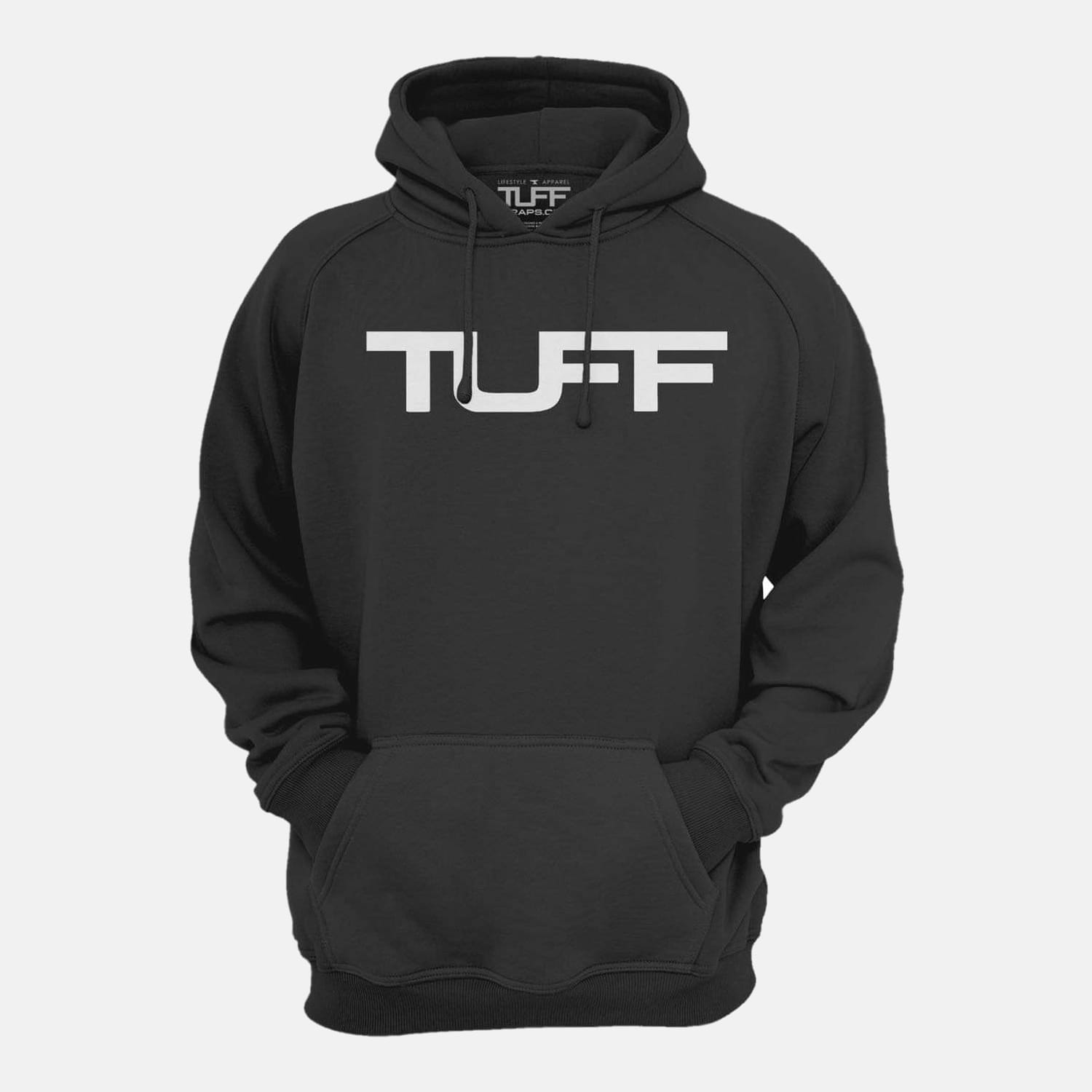 TUFF Apocalyptic Hooded Sweatshirt Black w/White / S TuffWraps.com