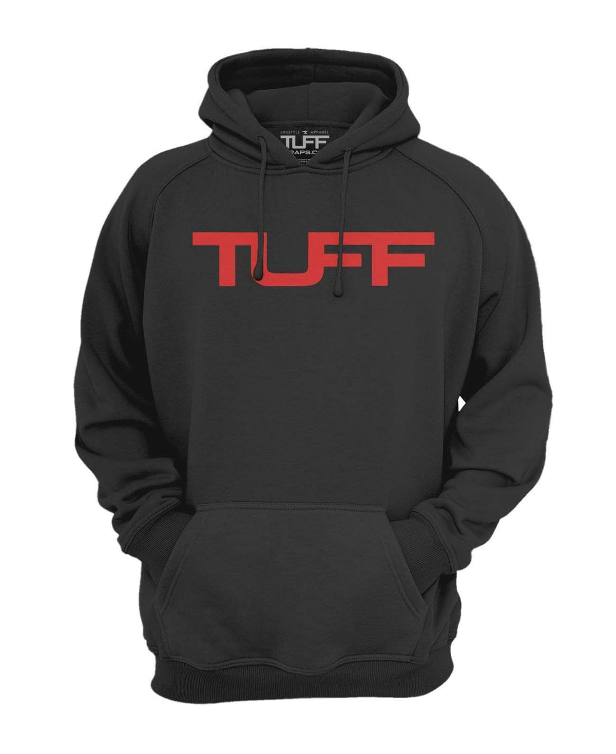 TUFF Apocalyptic Hooded Sweatshirt S / Black w/Red TuffWraps.com