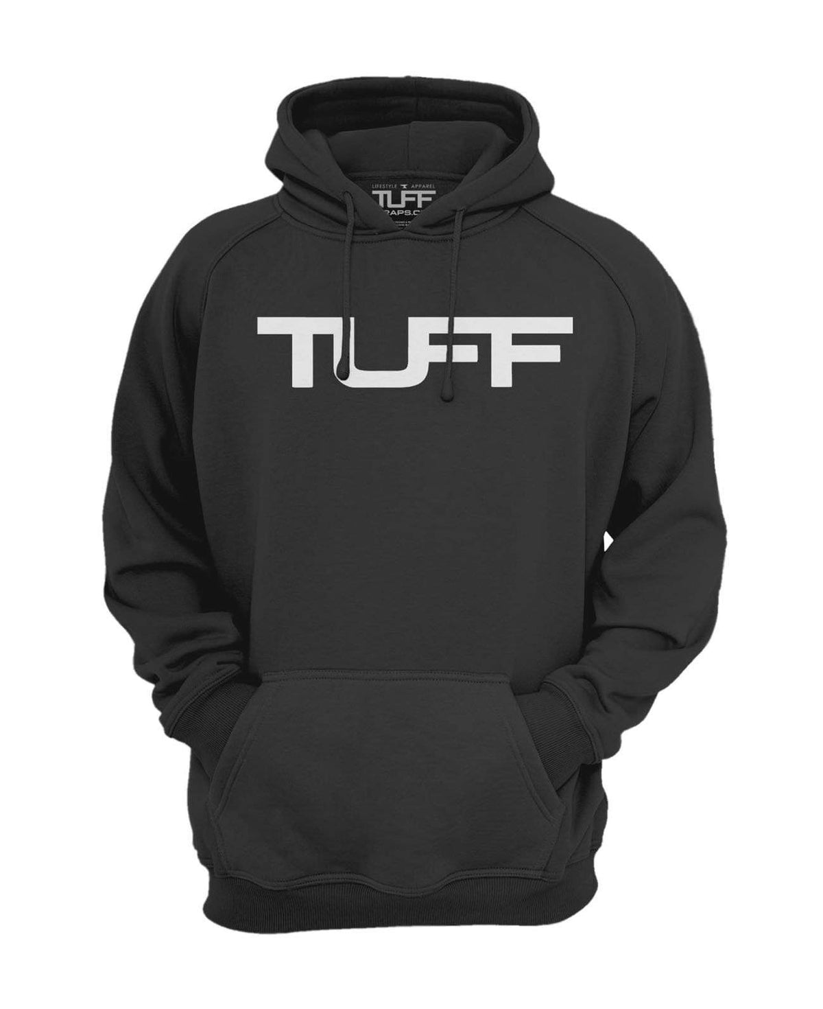 TUFF Apocalyptic Hooded Sweatshirt S / Black w/White TuffWraps.com