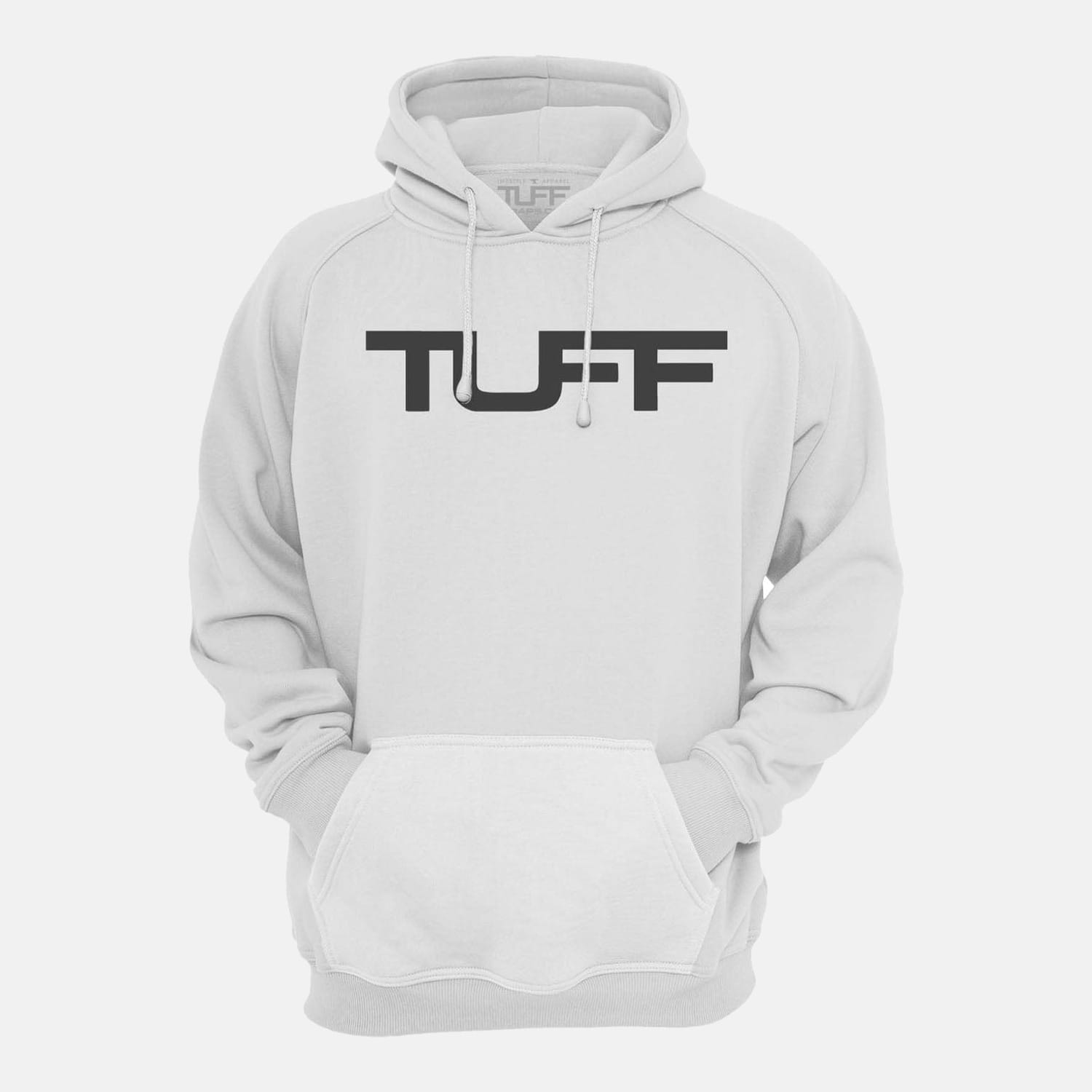 TUFF Apocalyptic Hooded Sweatshirt White w/Black / S TuffWraps.com