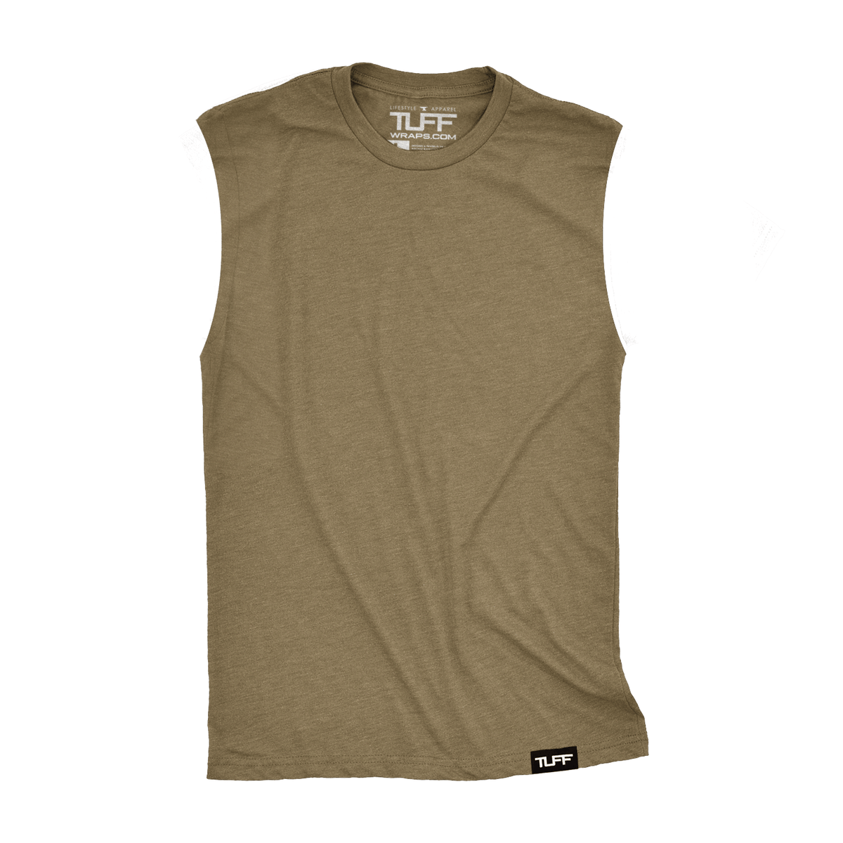 TUFF Basic Raw Edge Muscle Tank TUFF