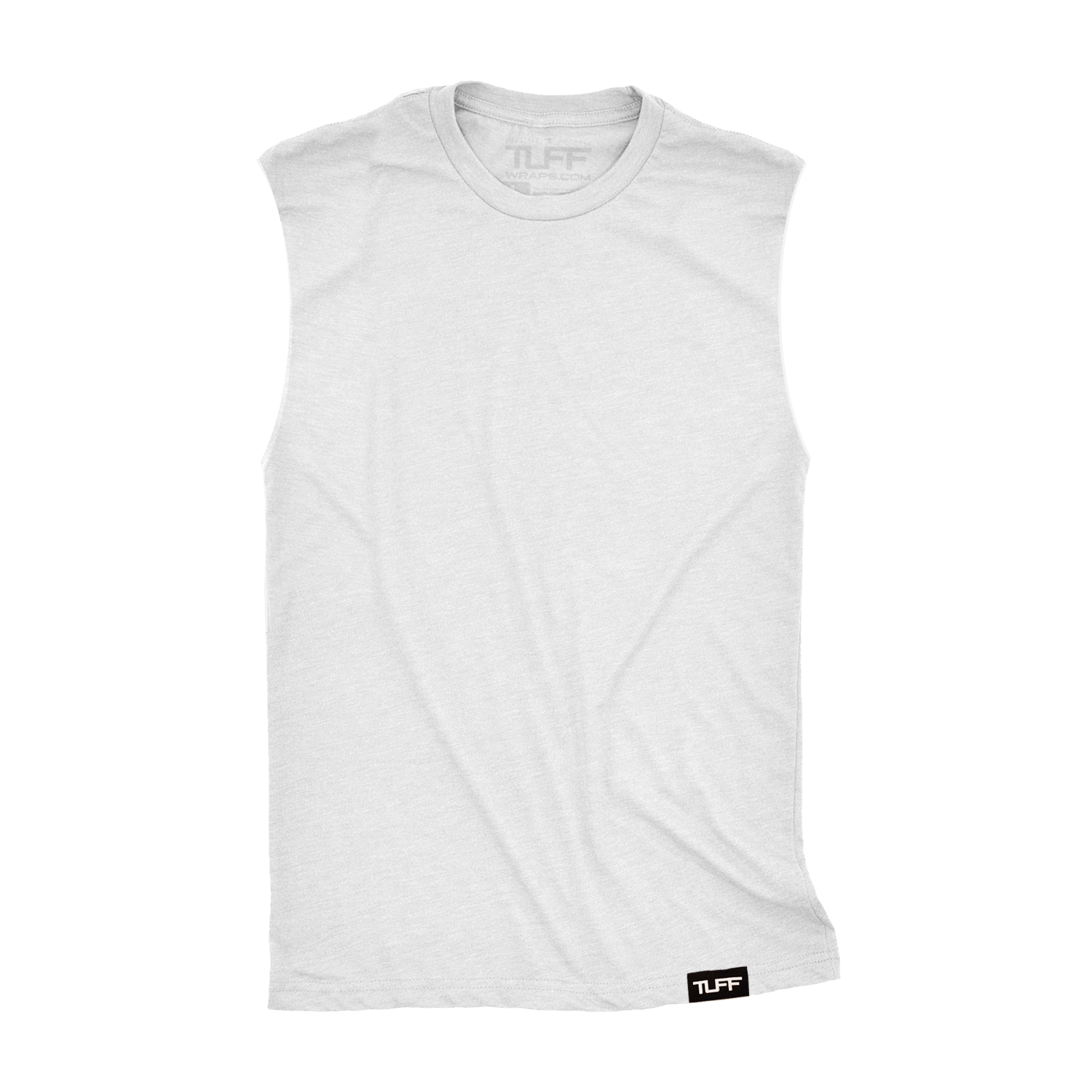 TUFF Basic Raw Edge Muscle Tank - TuffWraps.com