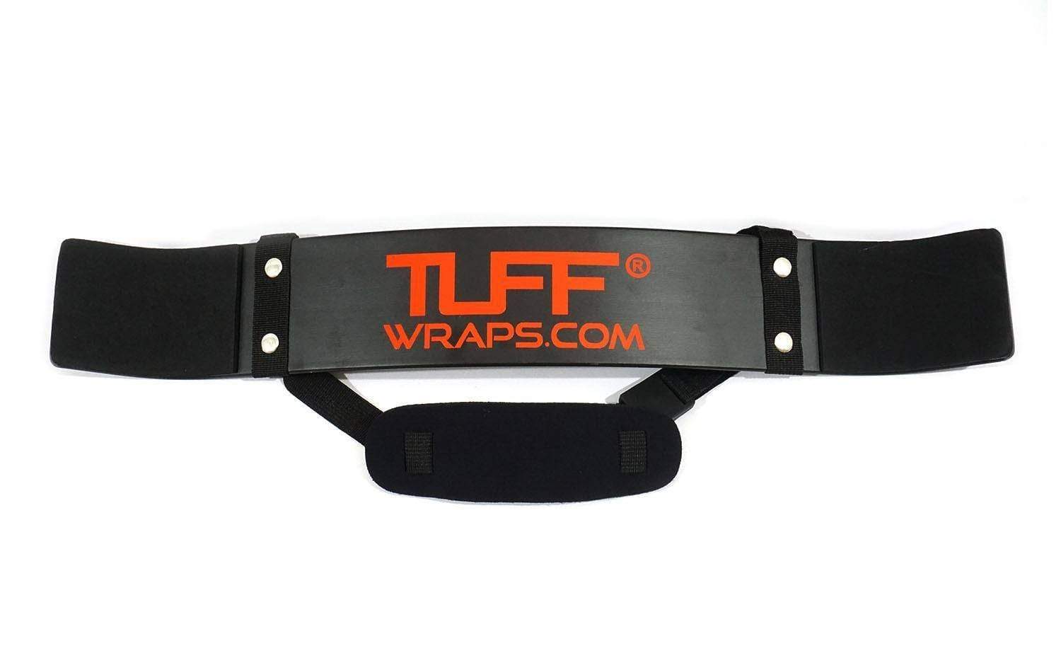 TUFF Biceps Blaster Black with Red TuffWraps.com