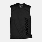 TUFF Blackout Villain Side Raw Edge Muscle Tank Black / S TuffWraps.com