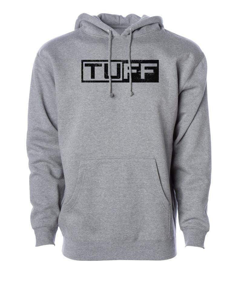 TUFF Block Hooded Sweatshirt XS / Gray TuffWraps.com
