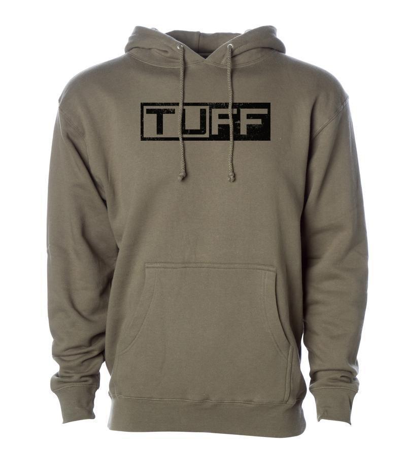 TUFF Block Hooded Sweatshirt XS / Military Green TuffWraps.com