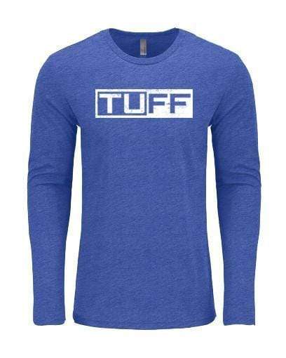TUFF Block Long Sleeve Tee S / Royal Blue TuffWraps.com