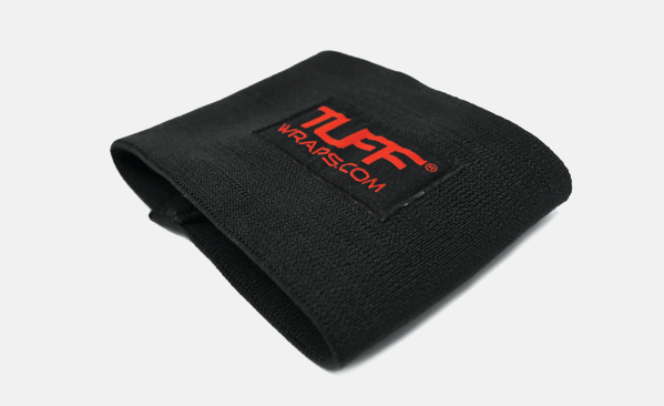 TUFF CUFF 4" STIFF Compression Support - Black Out TuffWraps.com
