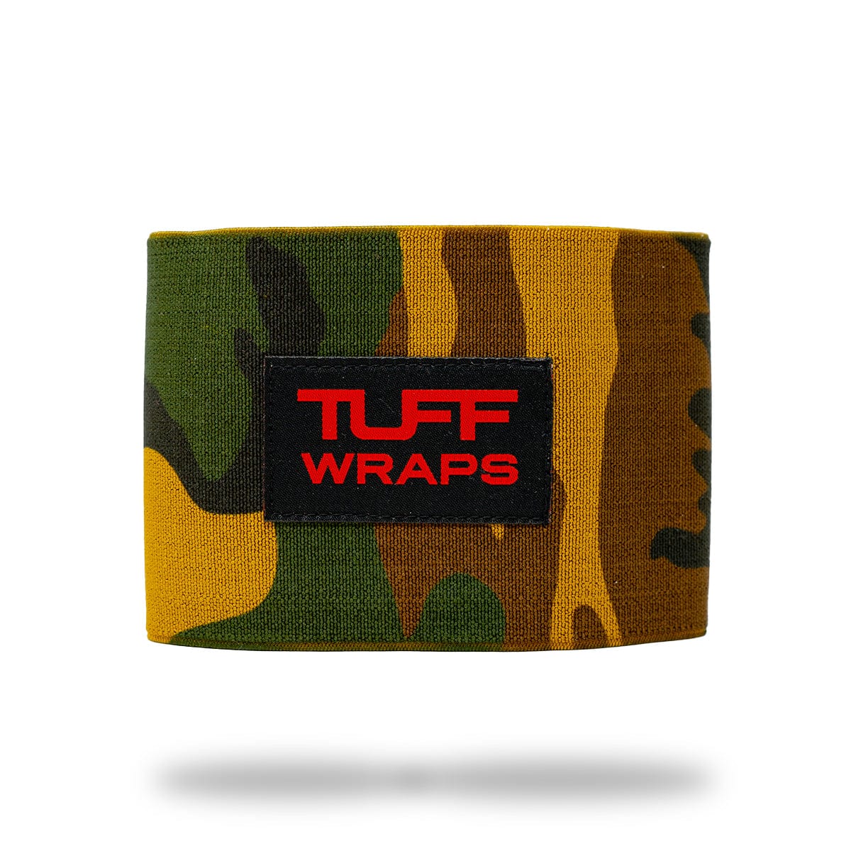 TUFF CUFF 4" STIFF Compression Support - Woodland Camo 9" TuffWraps.com