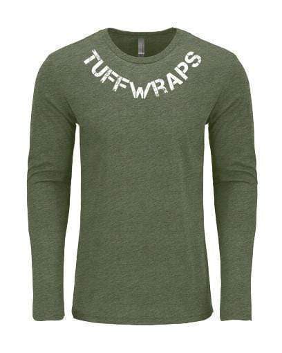 TUFF Curve Long Sleeve Tee S / Military Green TuffWraps.com