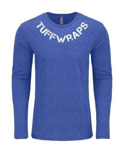 TUFF Curve Long Sleeve Tee S / Royal Blue TuffWraps.com