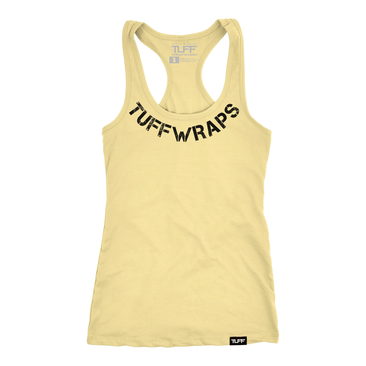 TUFF Curve Racerback Tank XS / Banana Cream TuffWraps.com