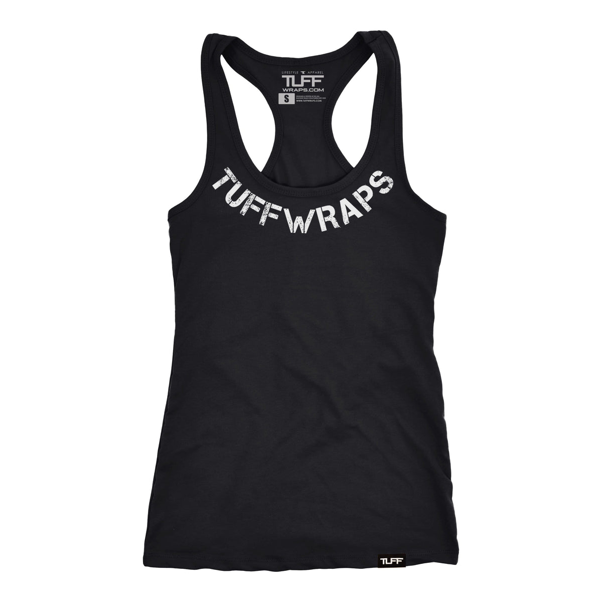 TUFF Curve Racerback Tank XS / Black TuffWraps.com