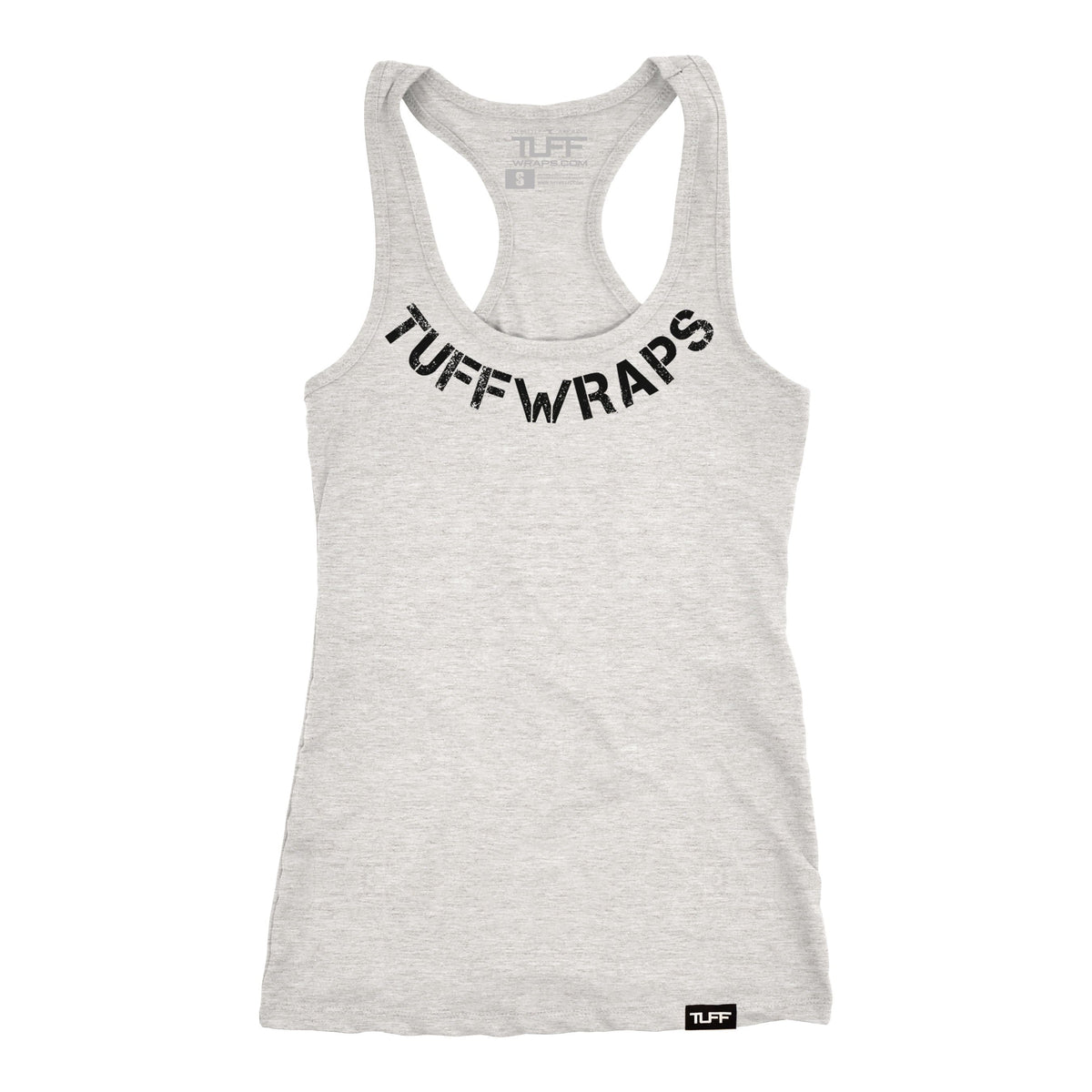 TUFF Curve Racerback Tank XS / Heather Gray TuffWraps.com