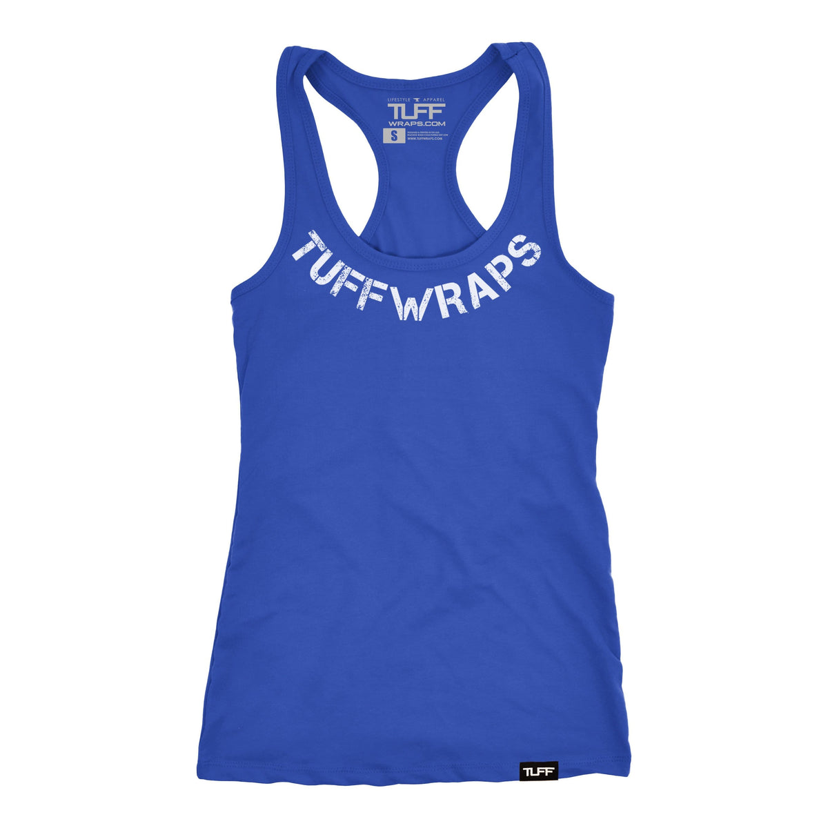 TUFF Curve Racerback Tank XS / Royal Blue TuffWraps.com