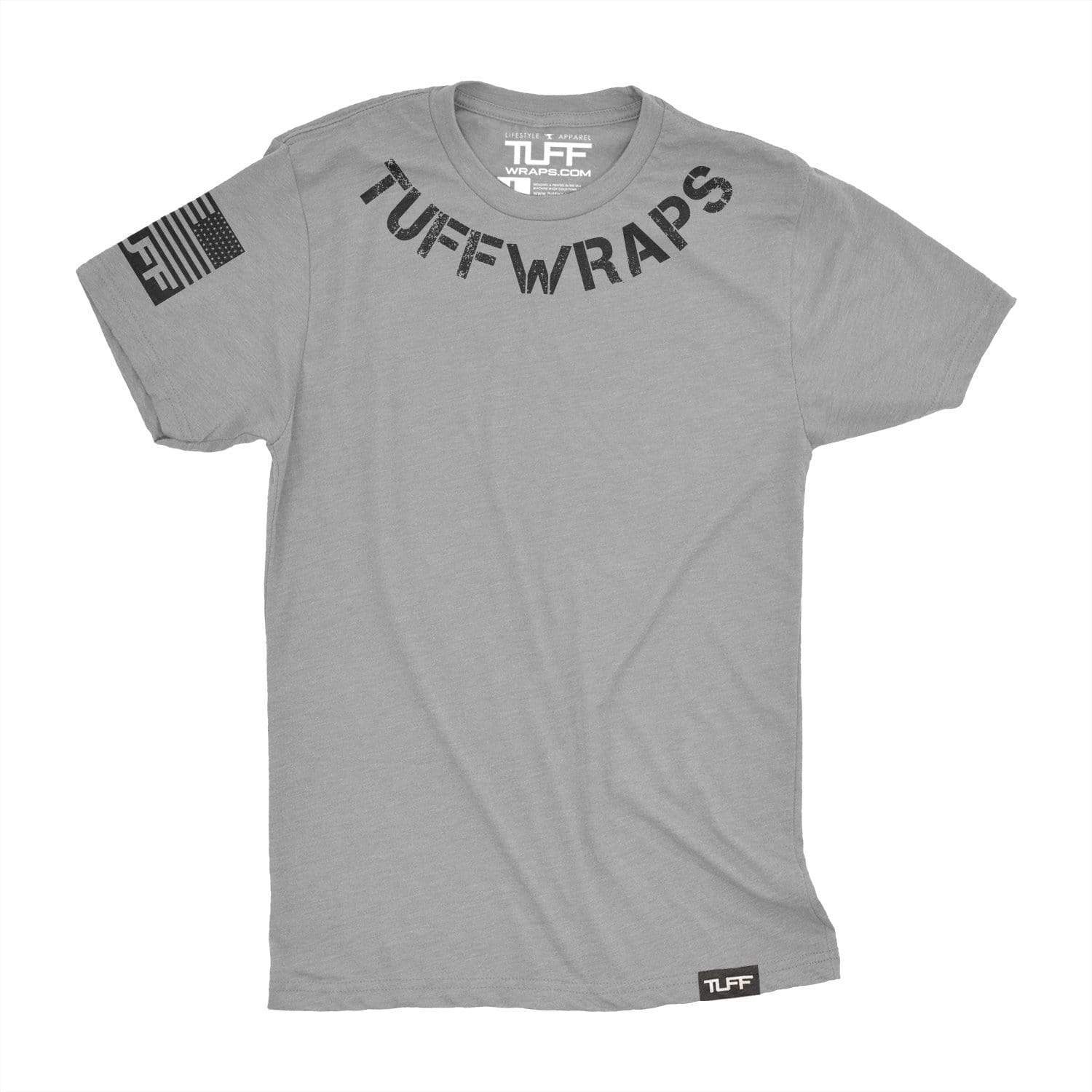 TUFF Curve Tee S / Heather Gray TuffWraps.com