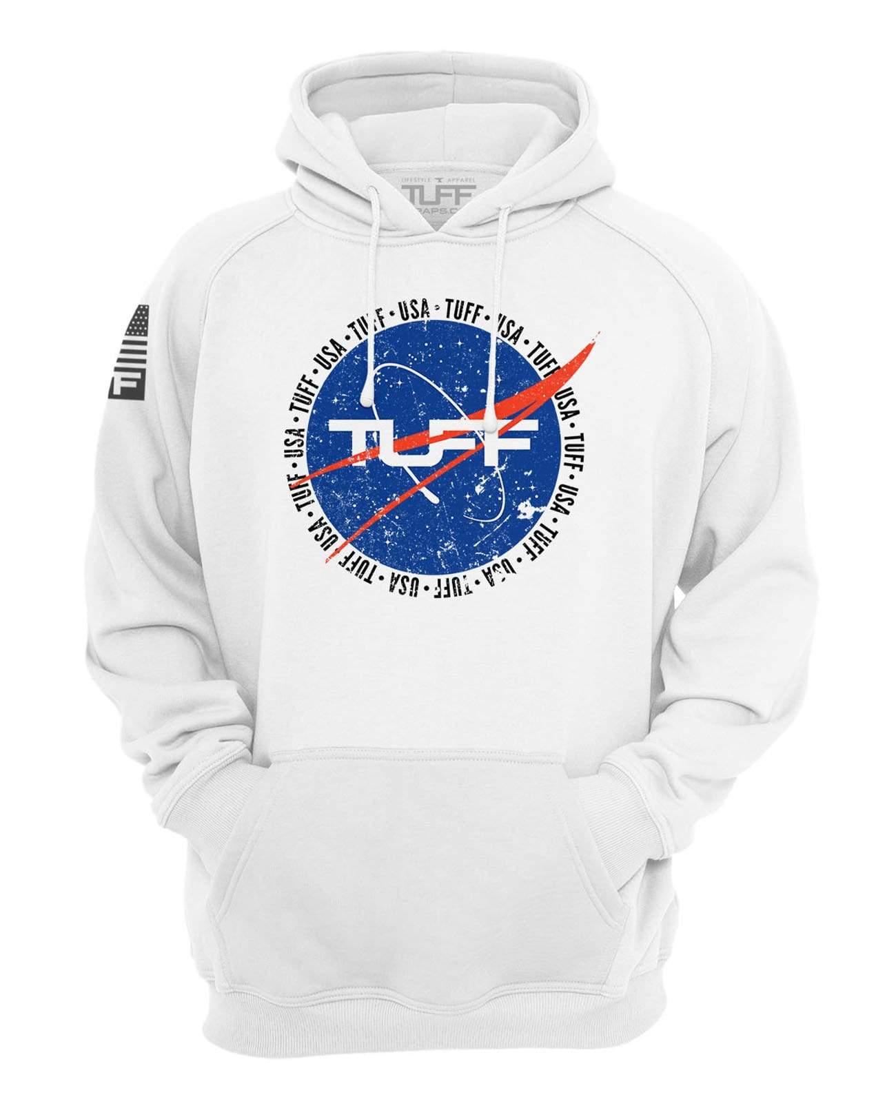 TUFF Deep Space Hooded Sweatshirt XS / White TuffWraps.com