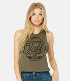 TUFF Diamond Racerback Crop Top TuffWraps.com