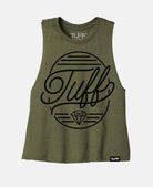 TUFF Diamond Racerback Crop Top TuffWraps.com