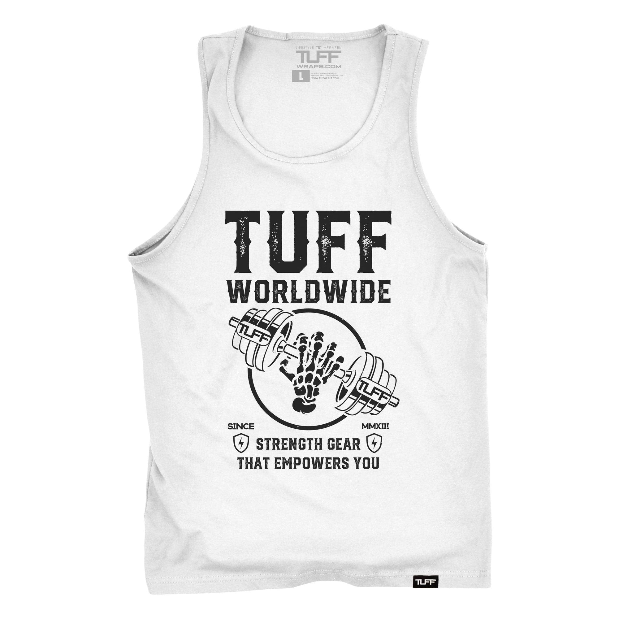 TUFF Empower Tank S / White TuffWraps.com