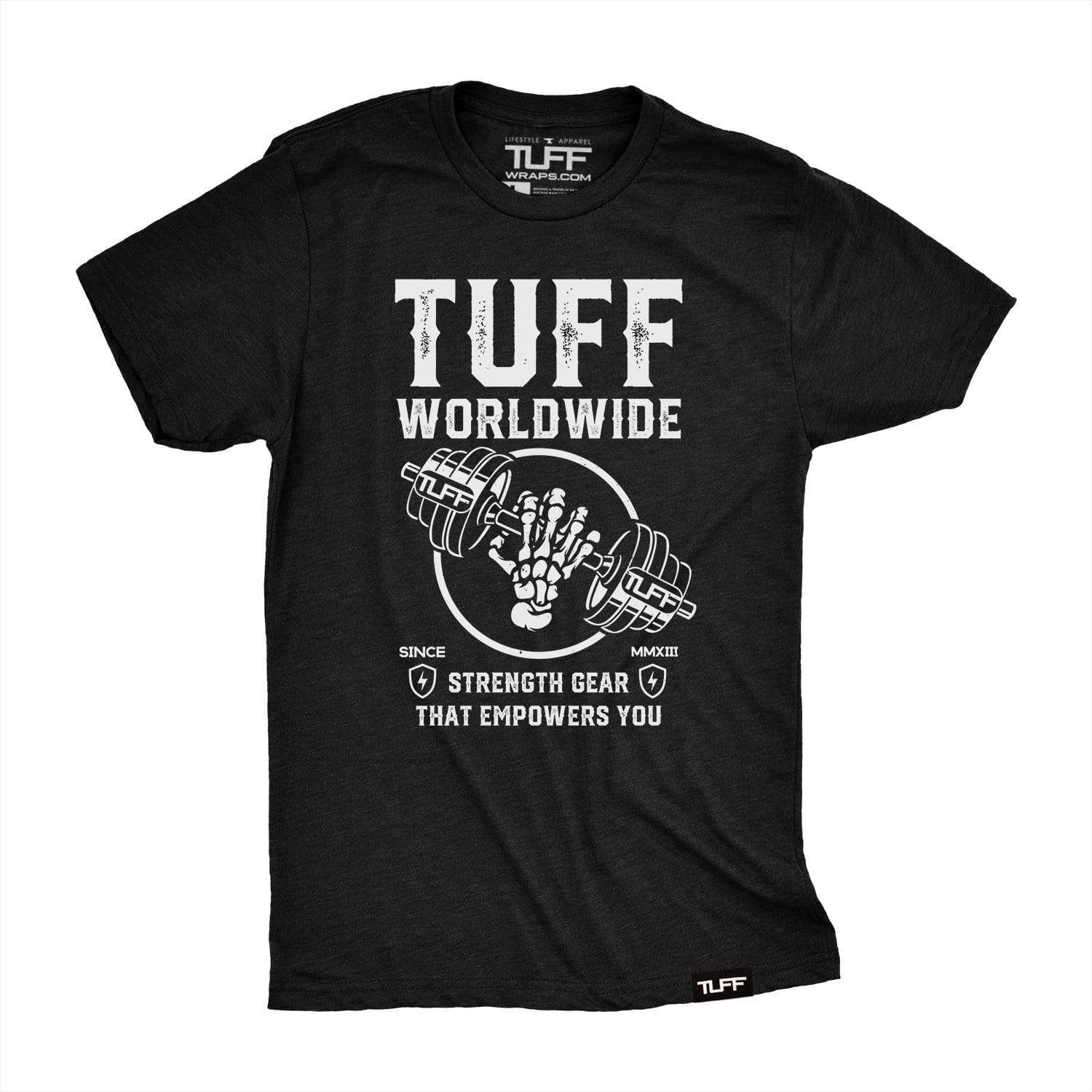 TUFF Empower Tee S / Black TuffWraps.com