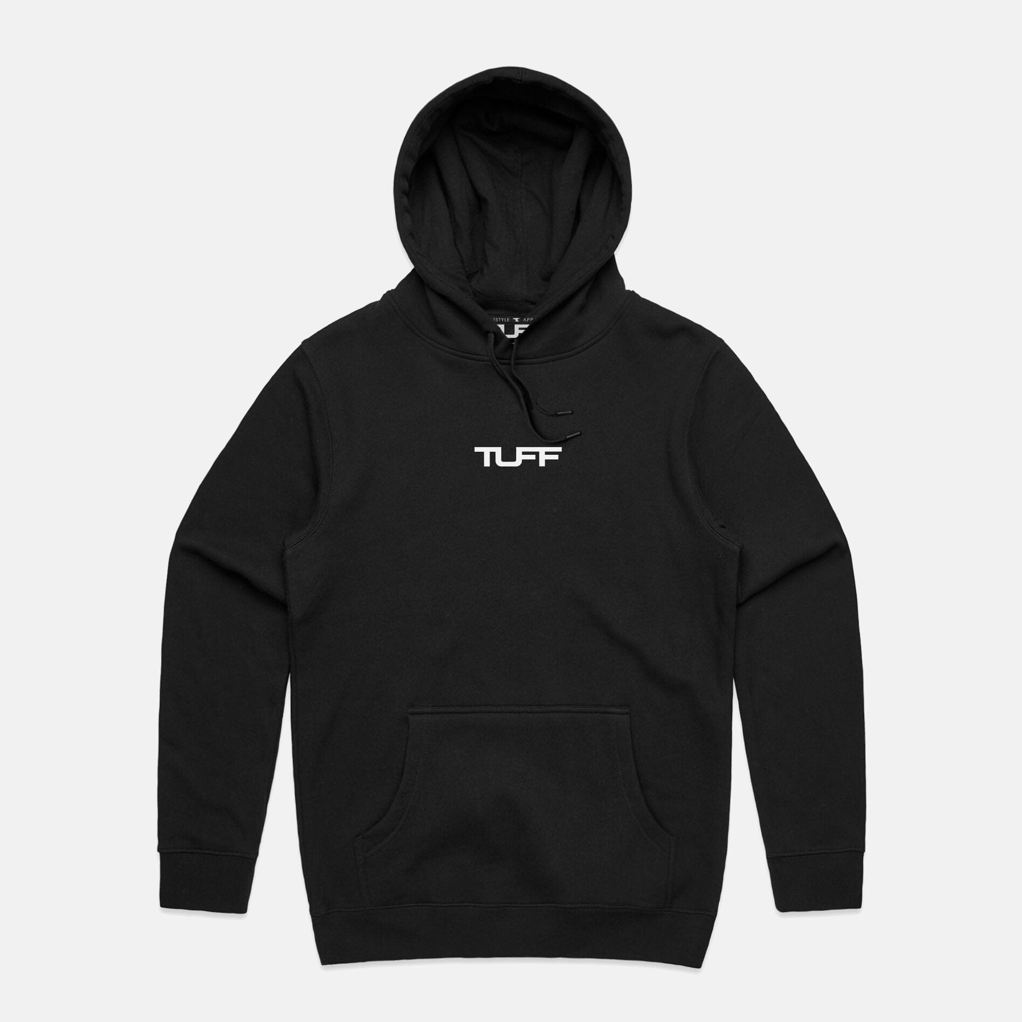 TUFF Essentials Hooded Sweatshirt Black / XS TuffWraps.com