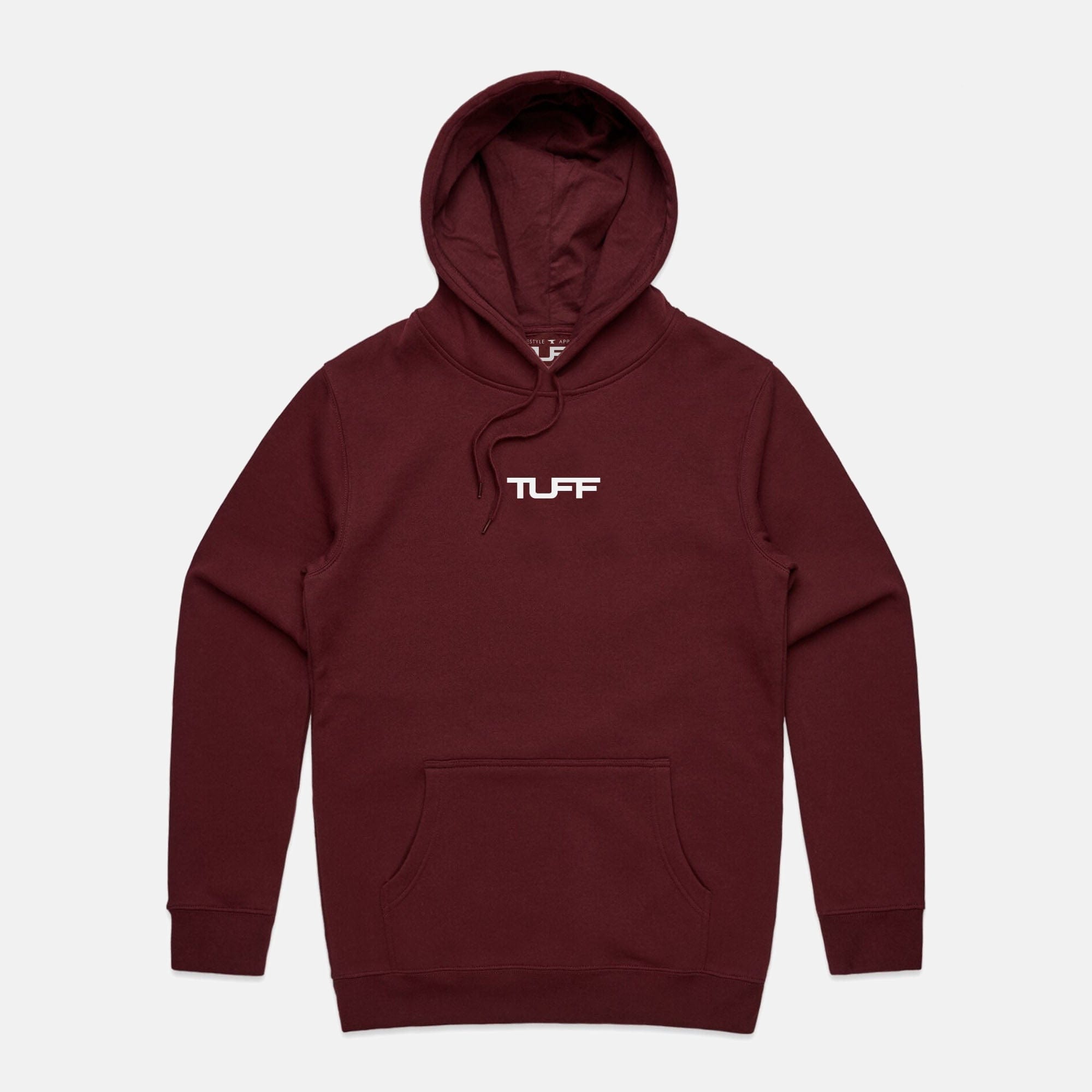 TUFF Essentials Hooded Sweatshirt Burgundy / XS TuffWraps.com