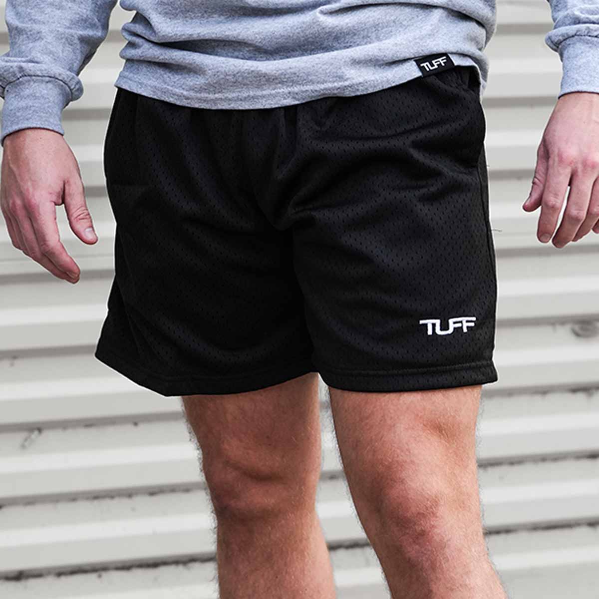 TUFF Essentials Mesh Shorts Small / Black TuffWraps.com