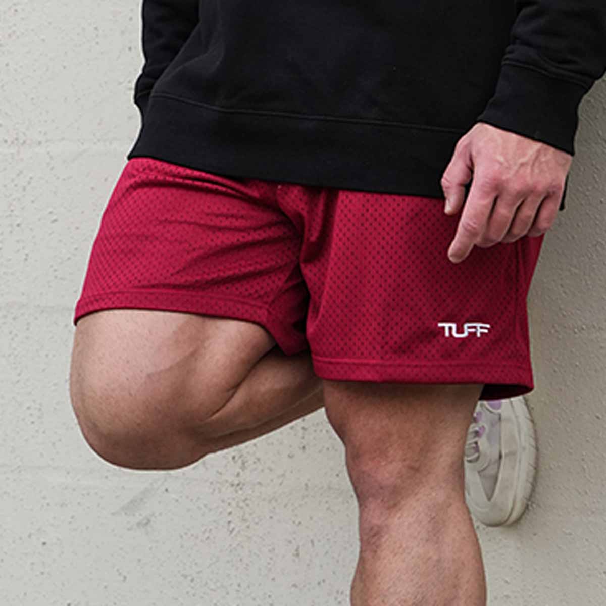 TuffWraps Men's 6 Mesh Gym Shorts: High-Quality, Durable, and