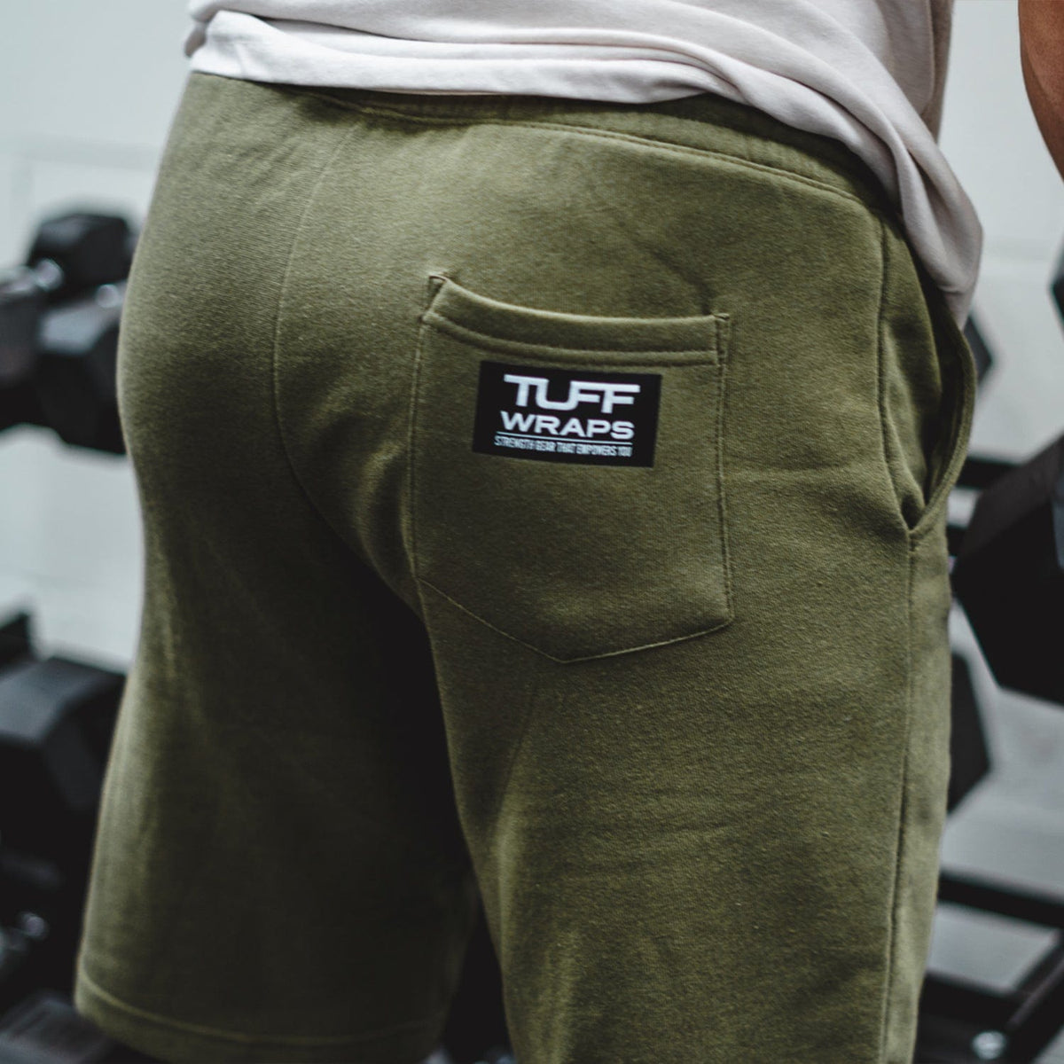 TUFF Essentials Tapered Fleece Shorts TuffWraps.com