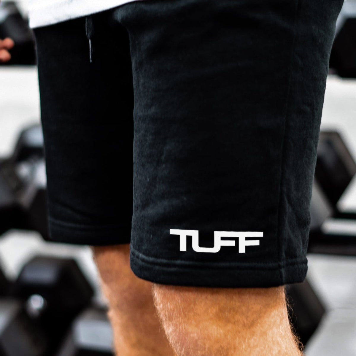 TUFF Essentials Tapered Fleece Shorts XS / Black TuffWraps.com