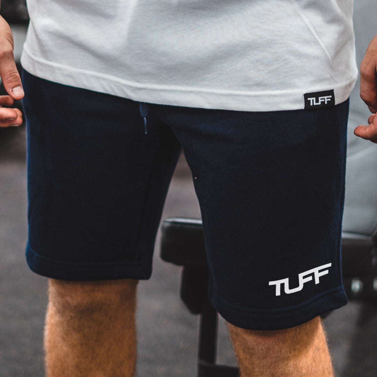 TUFF Essentials Tapered Fleece Shorts XS / Navy TuffWraps.com