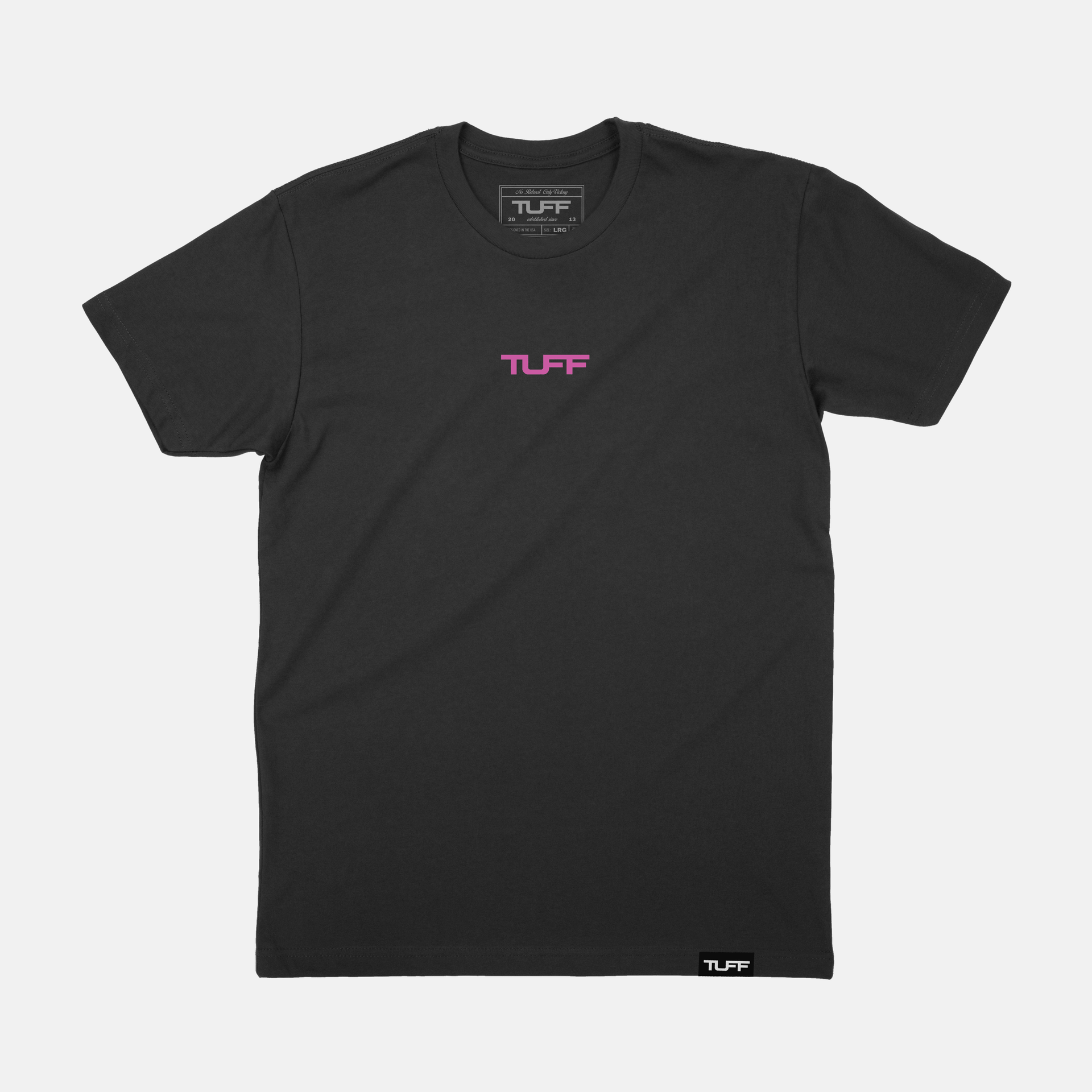 TUFF Essentials Tee – Breast Cancer Awareness Pink Logo Shirt