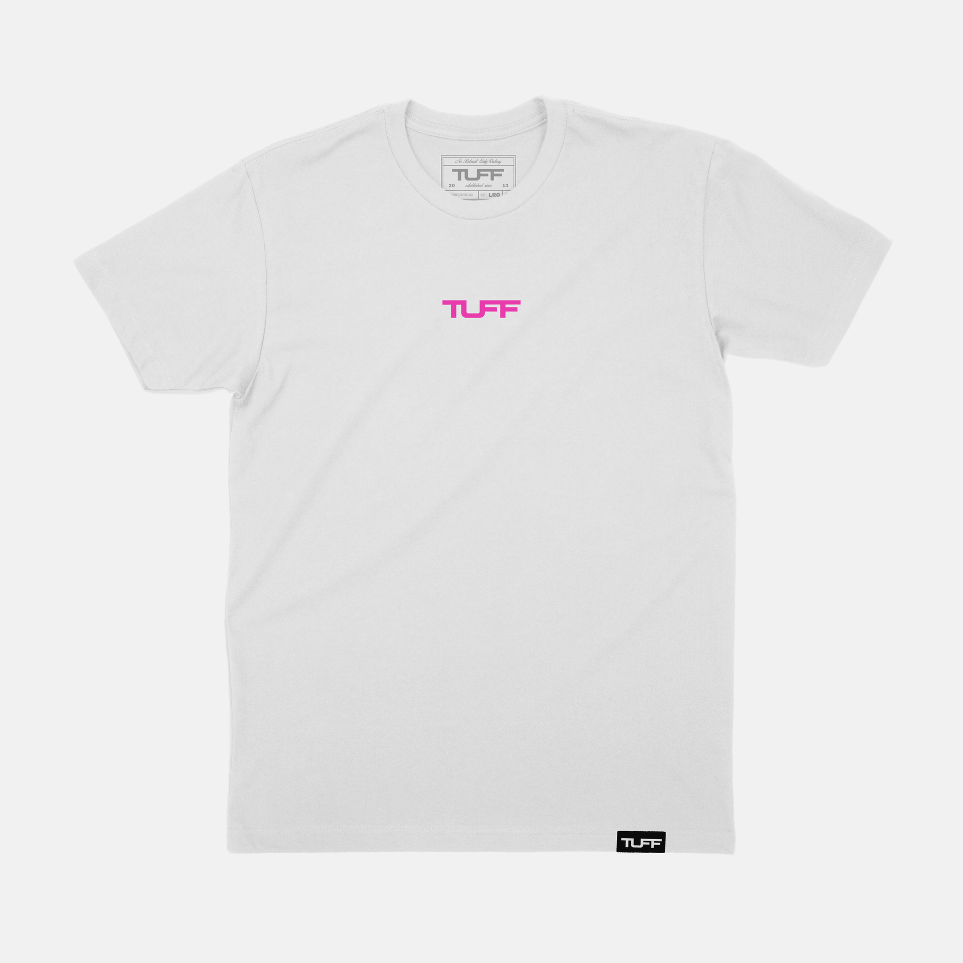TUFF Essentials Tee – Breast Cancer Awareness Pink Logo Shirt