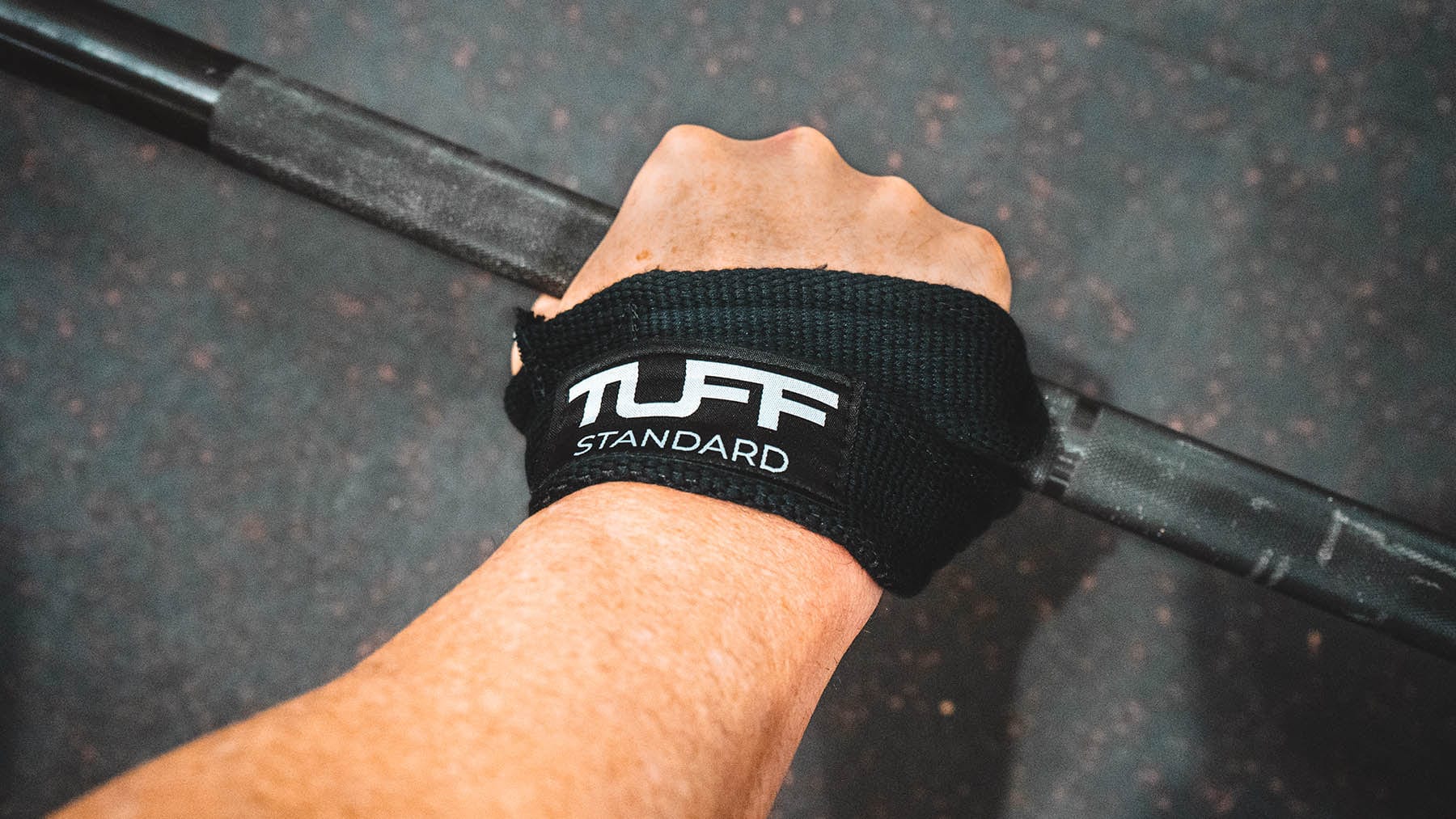 TUFF Figure 8 Lifting Straps  Heavy Duty Weightlifting Straps