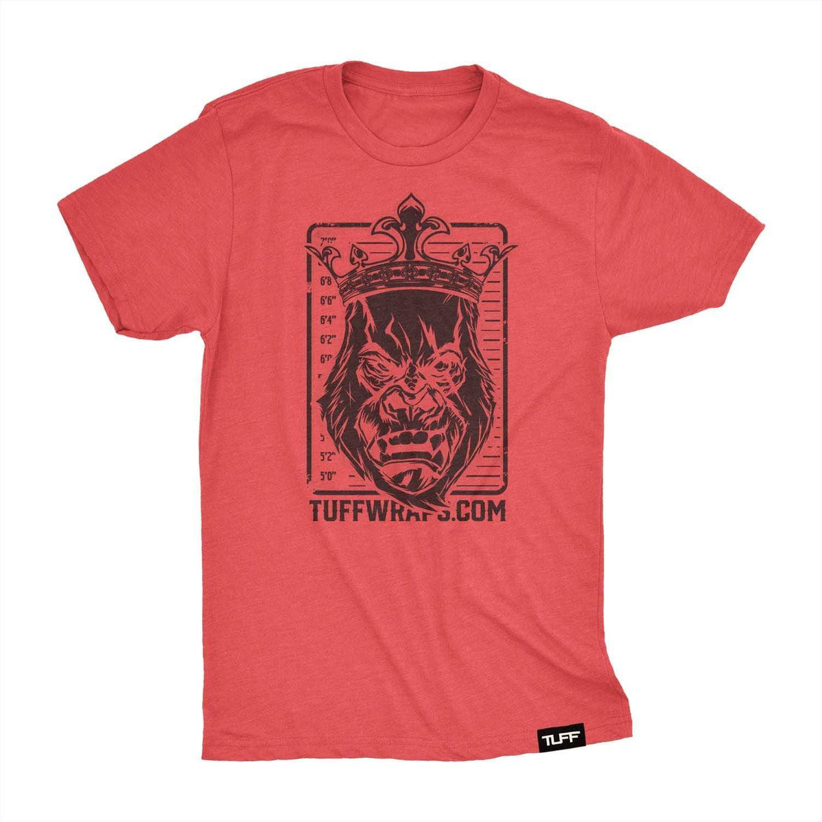 TUFF Gorilla King Tee S / Vintage Red TuffWraps.com